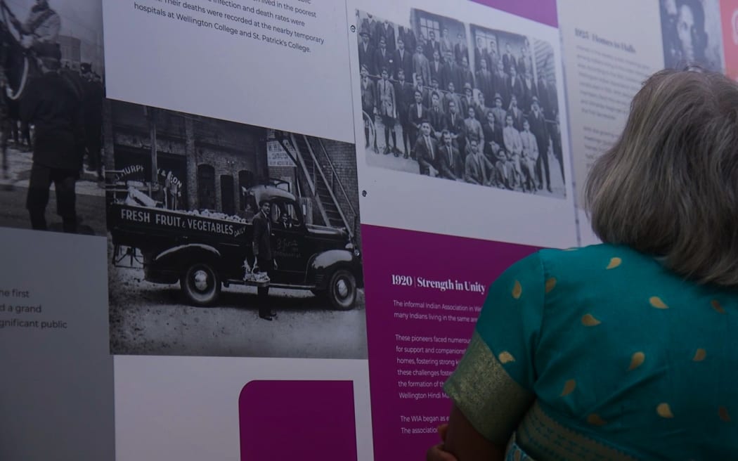 A heritage wall has been unveiled showcasing the history of Indian migration to New Zealand at Kilbirnie.