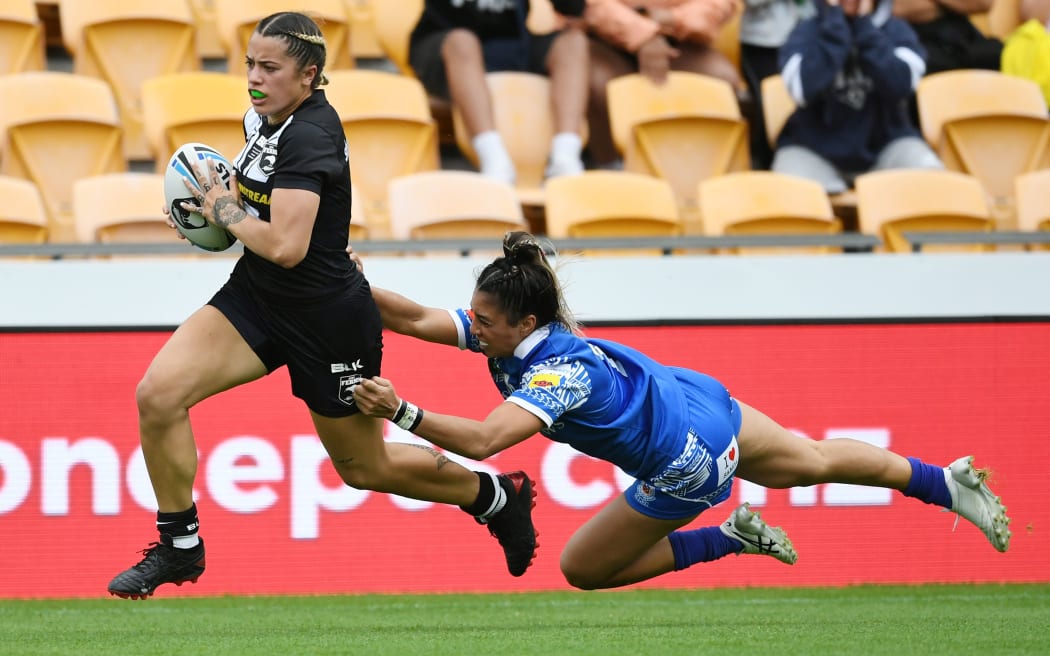 New Zealand Kiwi Ferns Katelyn Vaha'akolo.