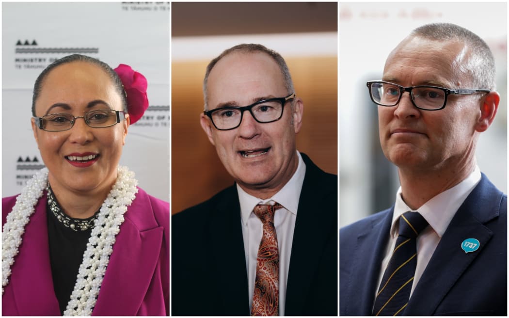 Jenny Salesa, Phil Twyford and David Clark