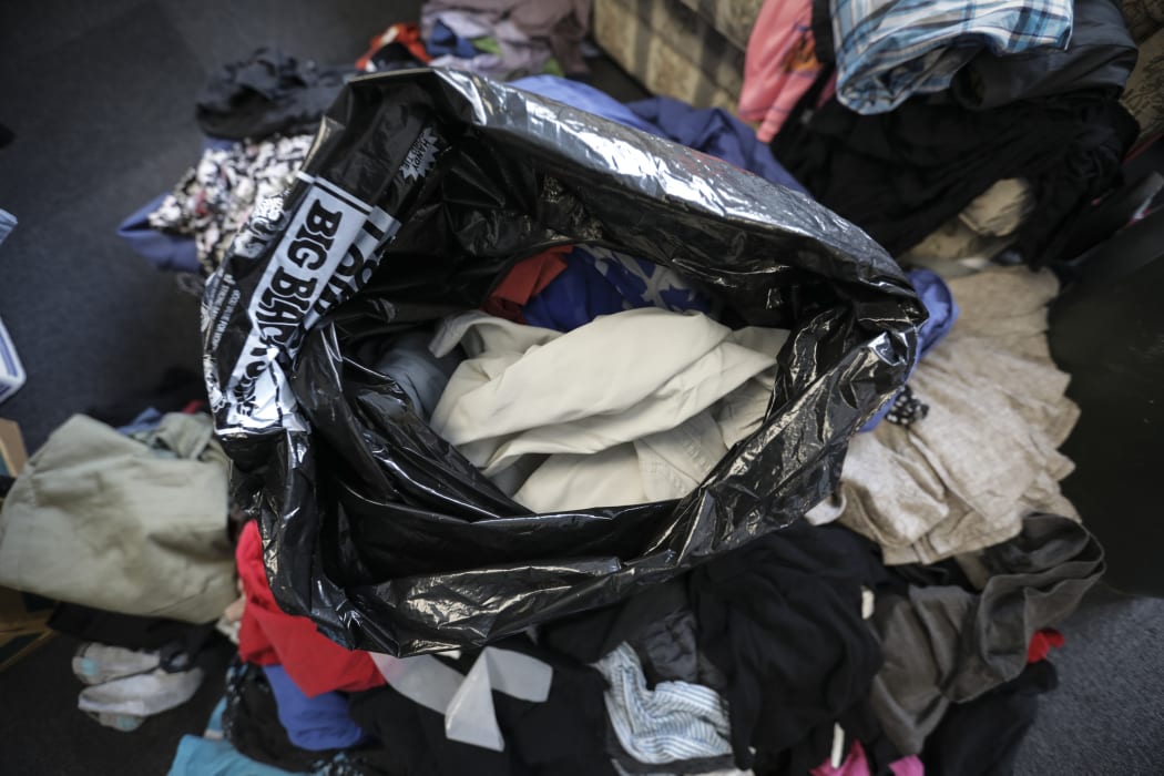 Stained mattresses, food, odd shoes, used condoms and general trash often end up becoming Red Cross's problem.
