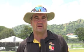 PNG coach Joe Dawes.