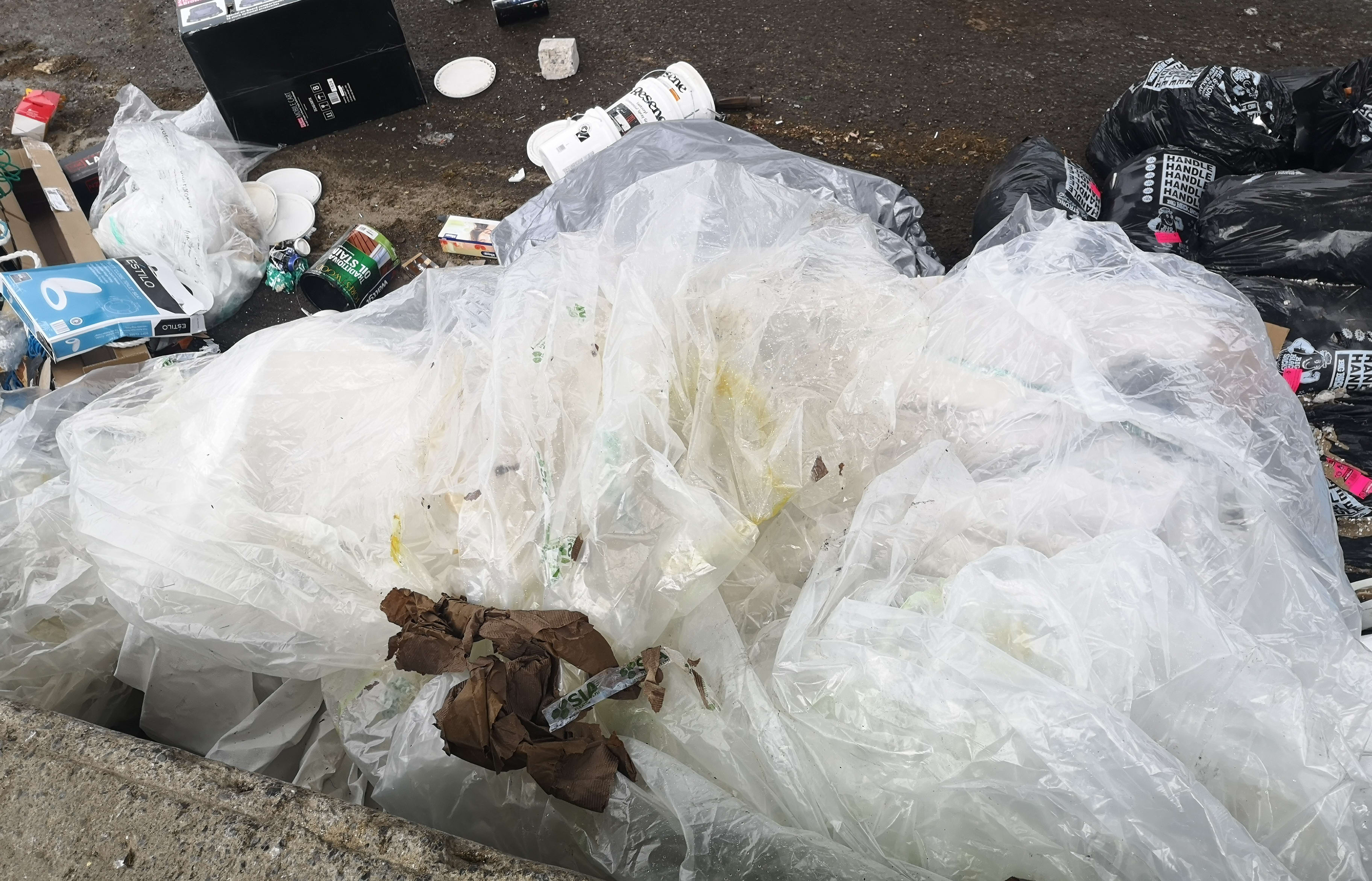 A plastic bladder weighing 110 kilos and used just once, dwarfs other rubbish at a North Island landfill. Some trucking firms are each separately dumping hundreds of bladders a year.