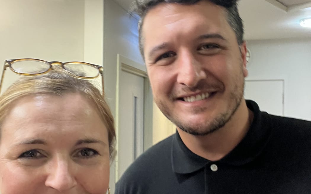 Charlotte Ryan and Matiu Walters