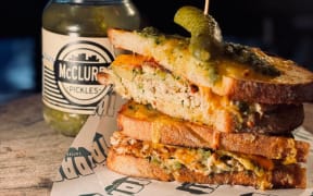 Toast on the Green’s McChickle and Bacon sandwich.