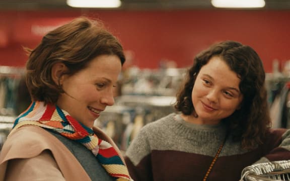 Lili Taylor and Stefania LaVie Owen in the 2023 film Paper Spiders