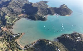 Waipiro Bay at high tide