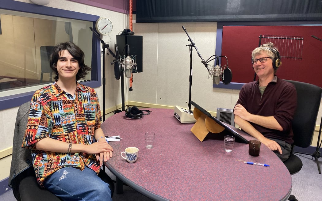 Leilani Aaron Woodmore, 16, speaks to Bryan Crump about their Compose Aotearoa win.