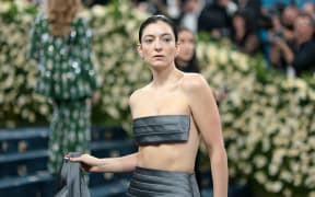 Lorde attends the 2025 Met Gala Celebrating "Superfine: Tailoring Black Style" at Metropolitan Museum of Art on May 05, 2025 in New York City.