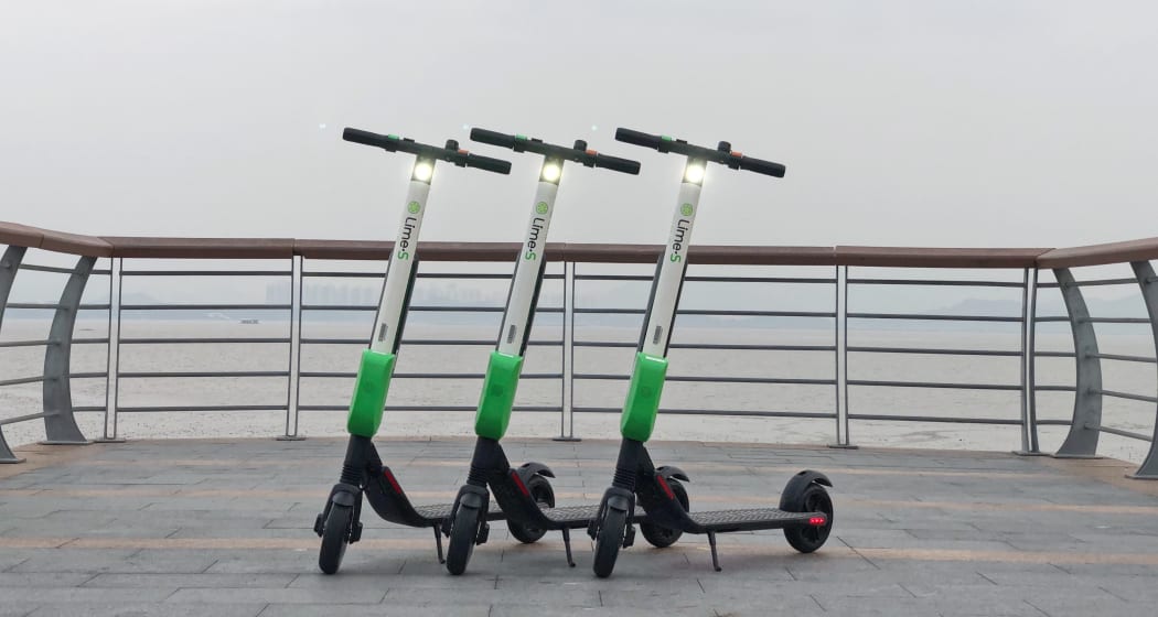 Lime e-scooters