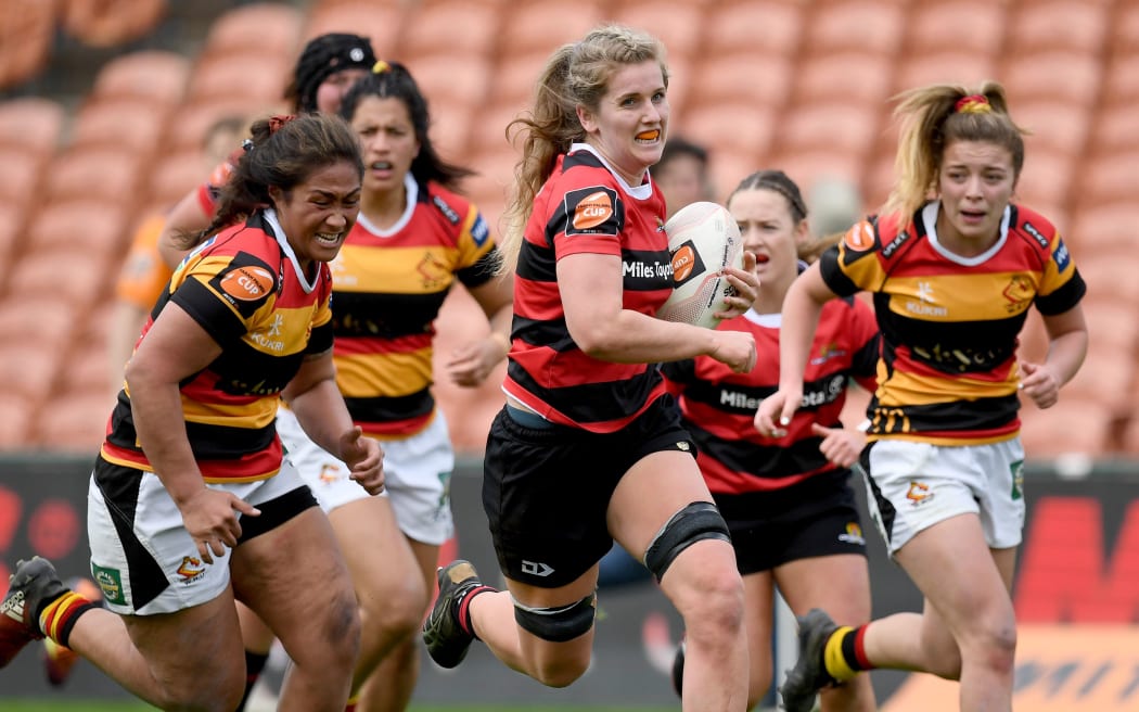 Alana Bremner.
Canterbury v Waikato, Farah Palmer Cup, FMG Stadium Waikato, Hamilton,