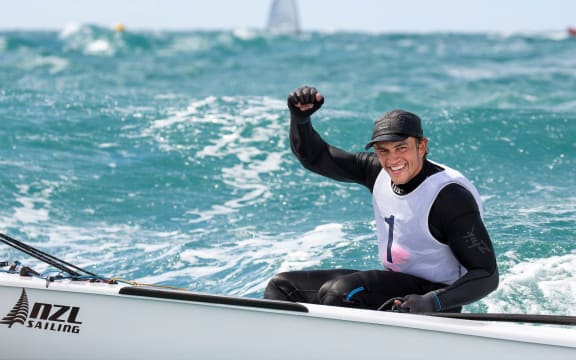 New Zealand sailor Andy Maloney.