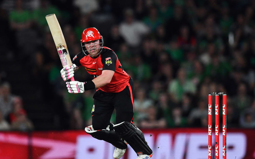 Tim Seifert in action while batting for Melbourne Renegades against the Melbourne Stars in a Big Bash League match, 12 January 2025.  Copyright Photo: Raghavan Venugopal / www.photosport.nz