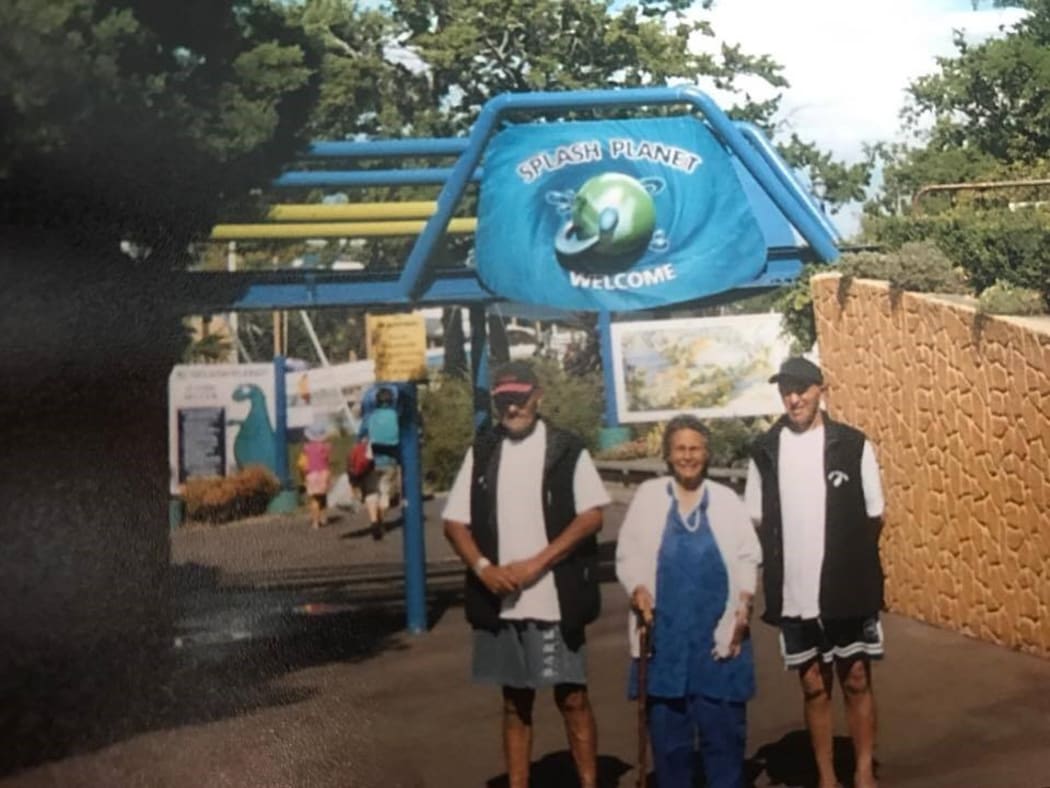 Rongo, June and Ray Durie