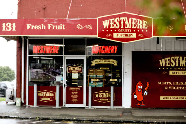 Auckland's Westmere Butchery.