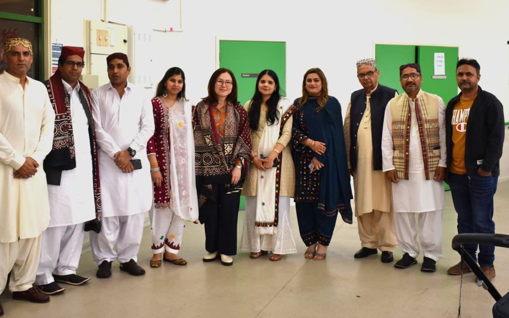 The Sindhi community celebrating the Sindhi Cultural Day in Auckland on 16 December
