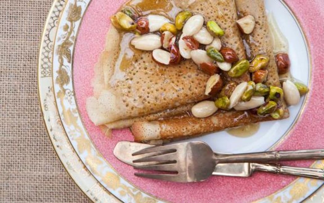 Gluten-free buckwheat pancakes