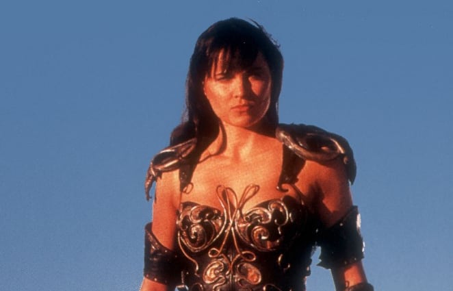 Xena warrior princessYear:1995-2001Lucy Lawless (Photo by Photo12.com - Collection Cinema / Photo12 via AFP)