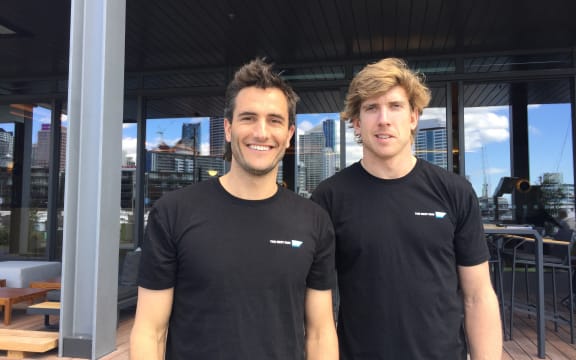 Blair Tuke and Peter Burling
