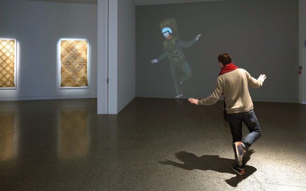 Jeff Smith's interactive warrior