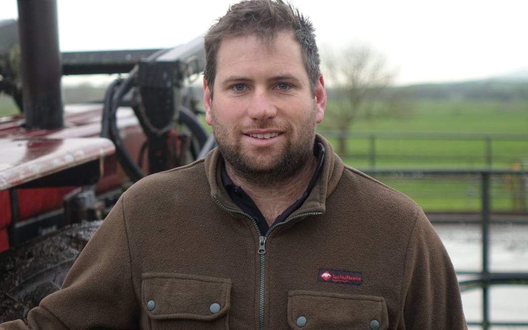 Dairy farmer Nigel Vickery