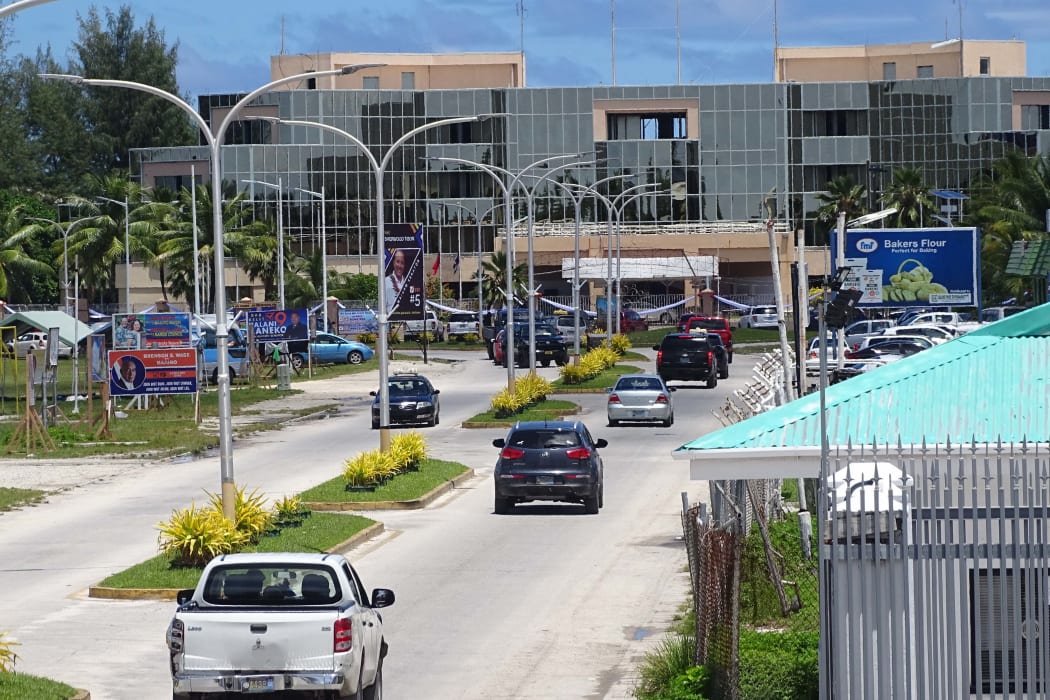 This file photo from late 2019 shows downtown Majuro, the destination for most Marshall Islanders deported from the United States. An average of 31 Marshallese have been deported annually during the past four years.