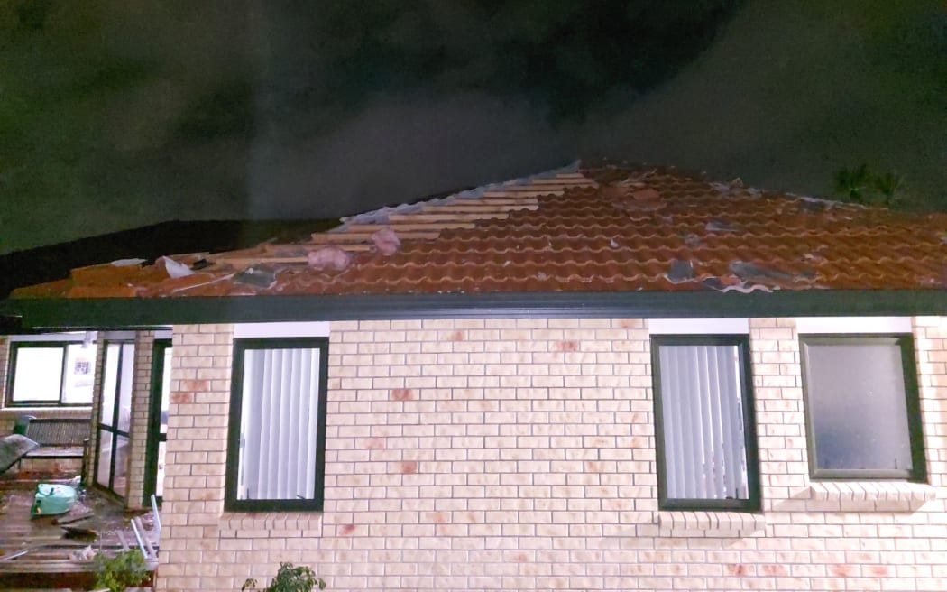 David's home in East Auckland was in desperate need for roof repairs after tornado damage on 9 April.