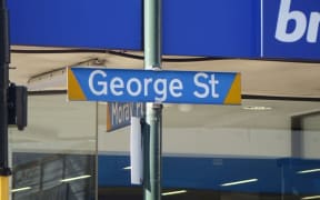 George Street, the main street of Dunedin.