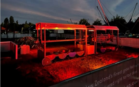 A BBQ at the Let There Be Meat BBQ competition