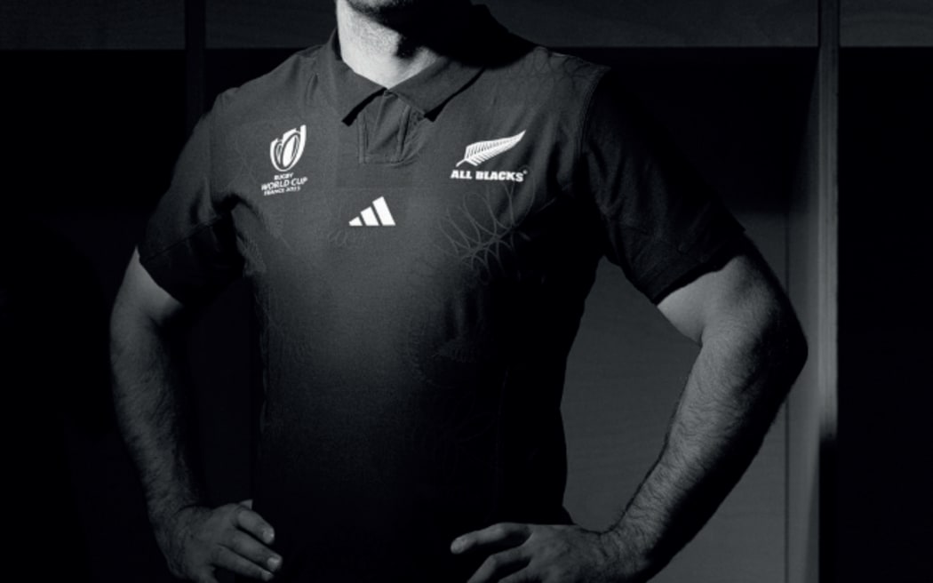 All Blacks 2023 World Cup jersey