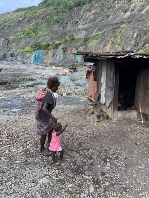 A Bougainville family fends among the ruins of Panguna