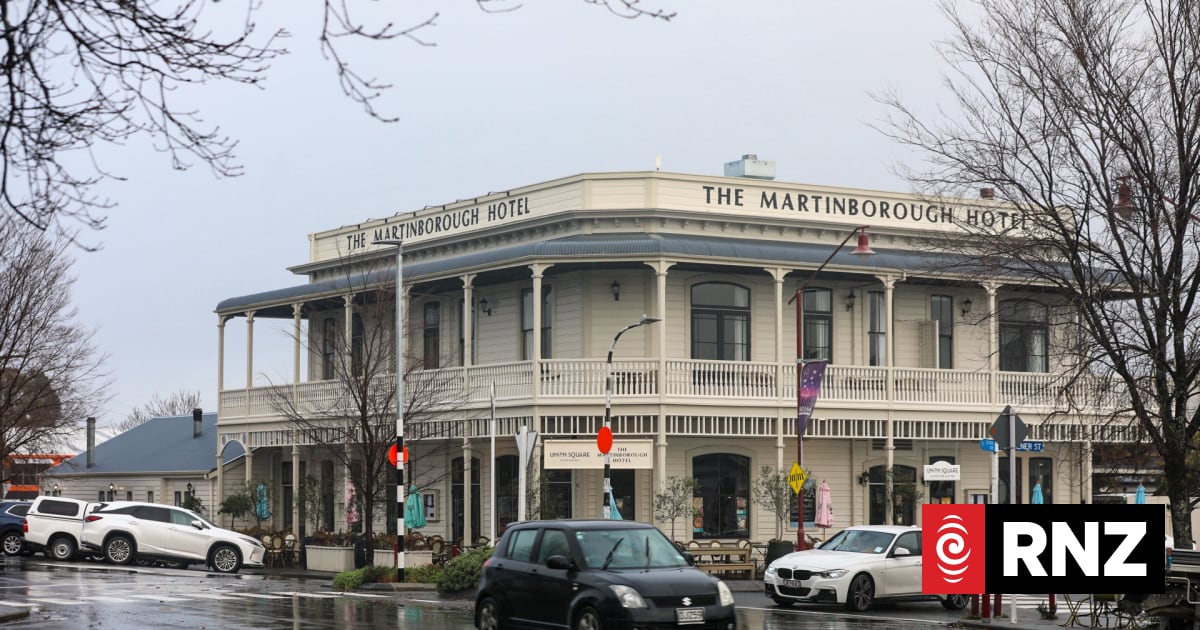 Businesses take hit as wild weather closes roads to Martinborough