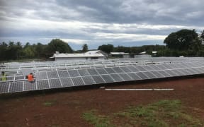 An Infratec solar plant in the Cook Islands.