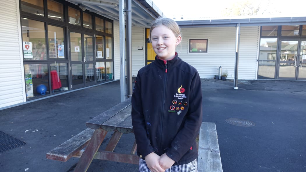 Lucy Gray, 12, is a national co-convenor of the strikes.
