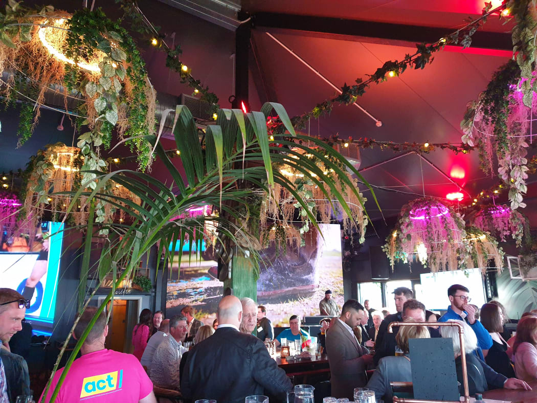 ACT Party election night party in Auckland.