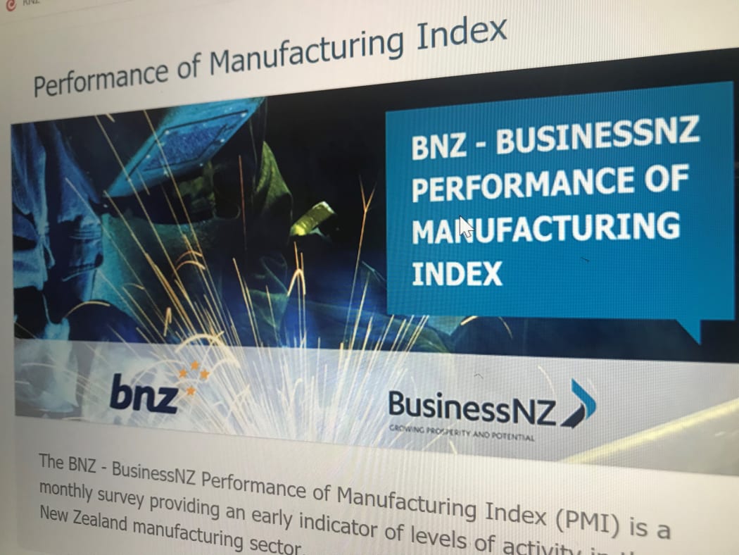 BNZ-Business New Zealand Performance of Manufacturing Index