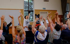 SoundsWell Singers in rehearsal