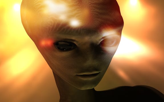 Illustration of an alien lifeform