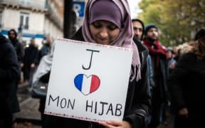 Tens of thousands protested against Islamophobia in Paris, on 10 November, 2019.