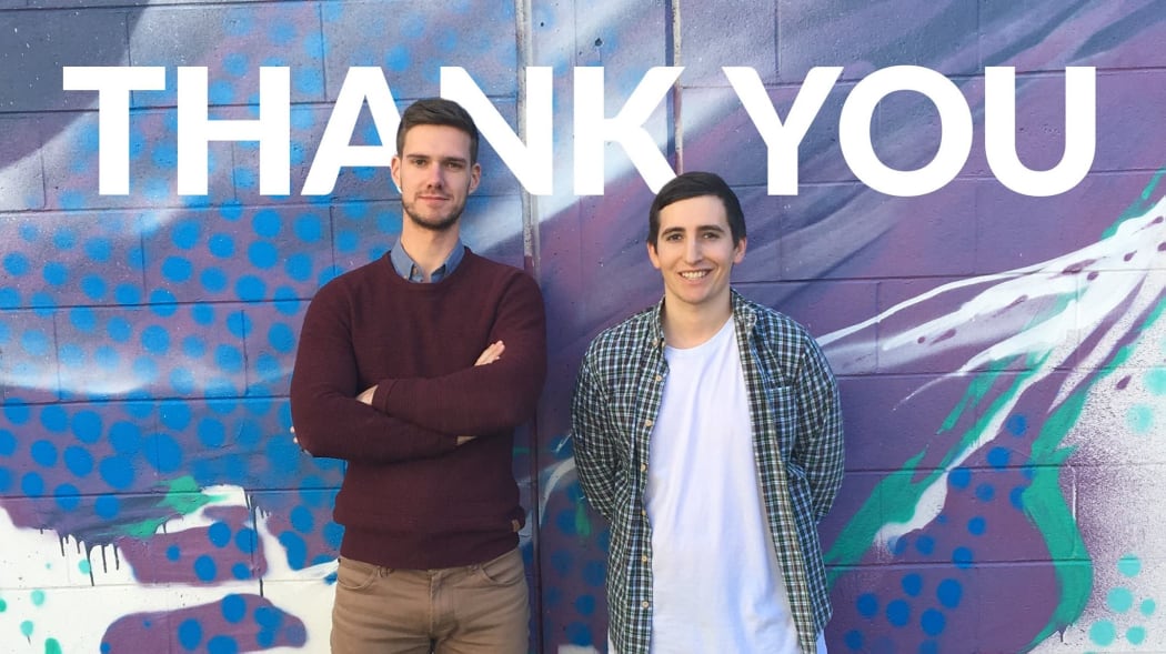 Finn Dinneen and Brayden Gosse of Flat Candy