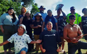 Rawiri Wright is living in a bubble of 12 at his whānau property in Hawera.