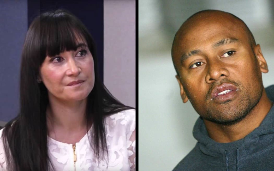 Nadene and Jonah Lomu