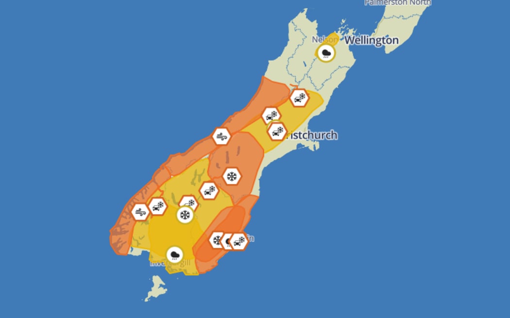 Watches and warnings 30 July