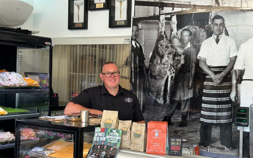 Dan Klink took over the  local butchery where he first started his apprenticeship, Mangawhai Meat Shop.