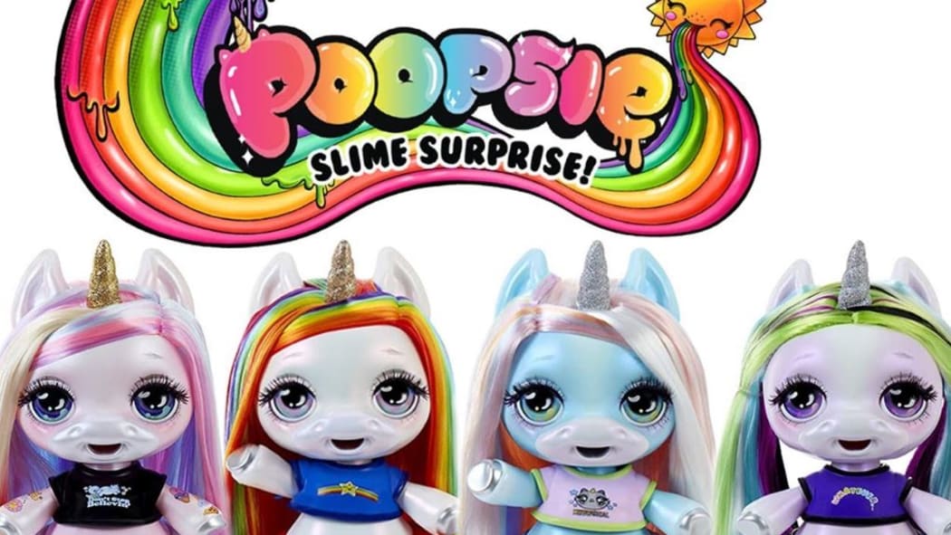 Poopsie the Surprise Unicorn is as it sounds - a unicorn that poos a glittery slime.