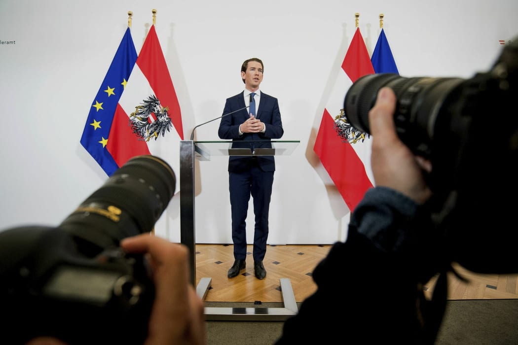 Austrian Chancellor Sebastian Kurz calls a snap election after the resignation of his vice chancellor spelled an end to his governing coalition.