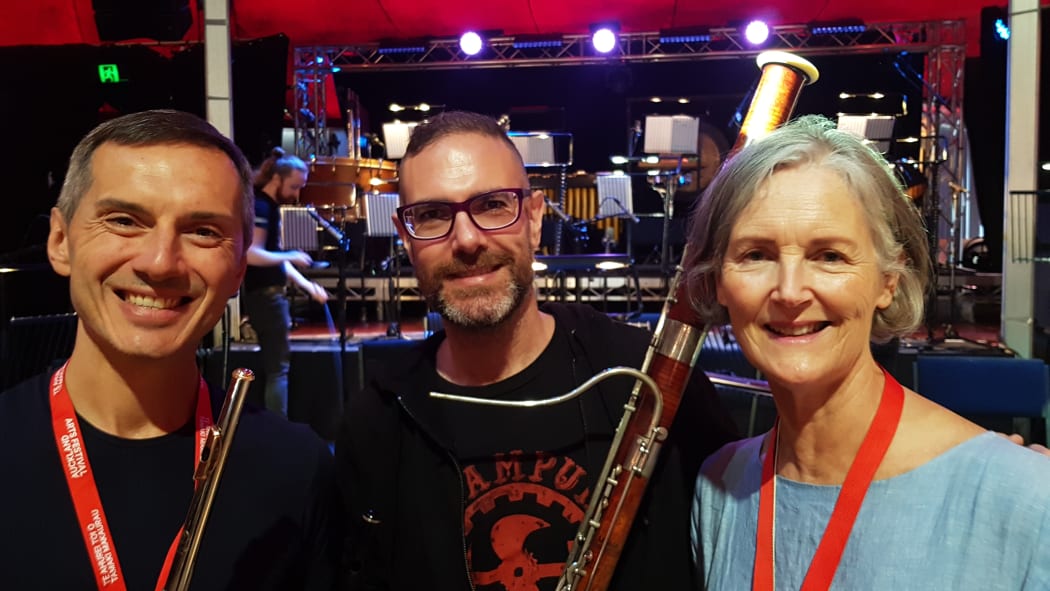 Luca Manghi, Ben Hoadley, Eve de Castro-Robinson
