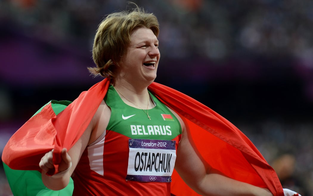 Disgraced shot putter Nadzeya Ostapchuk