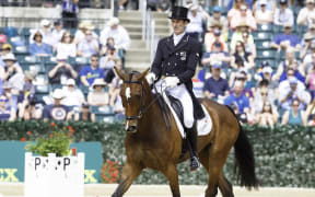 Sir Mark Todd and his horse Campino at Kentucky.