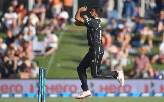 Blackcaps' Ish Sodhi.