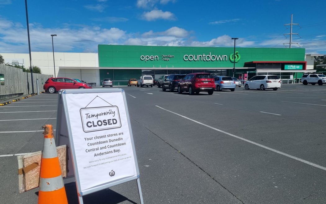 South Dunedin Countdown temporarily closes after more rats were trapped on the week of 5 February, 2024.